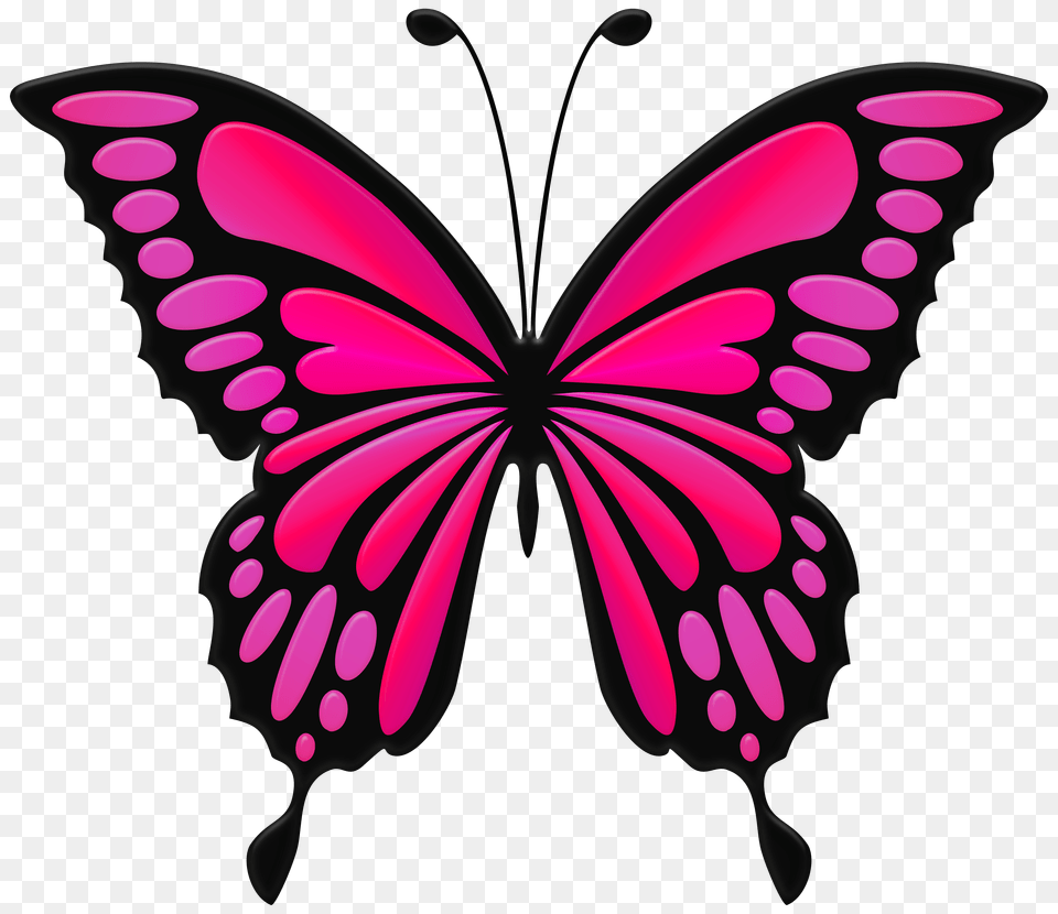 Pink Butterfly Clip Art Png