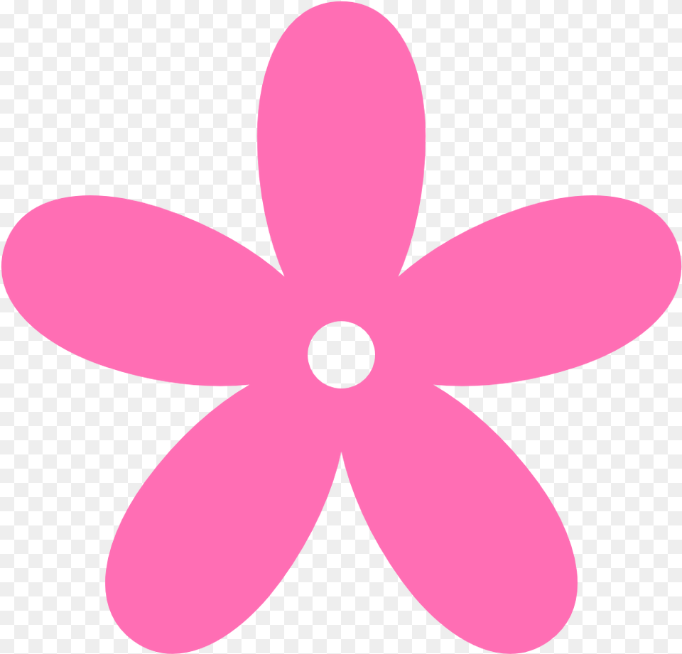 Pink Butterfly Clipart Pink Flower Clipart, Daisy, Plant, Machine, Propeller Free Png Download