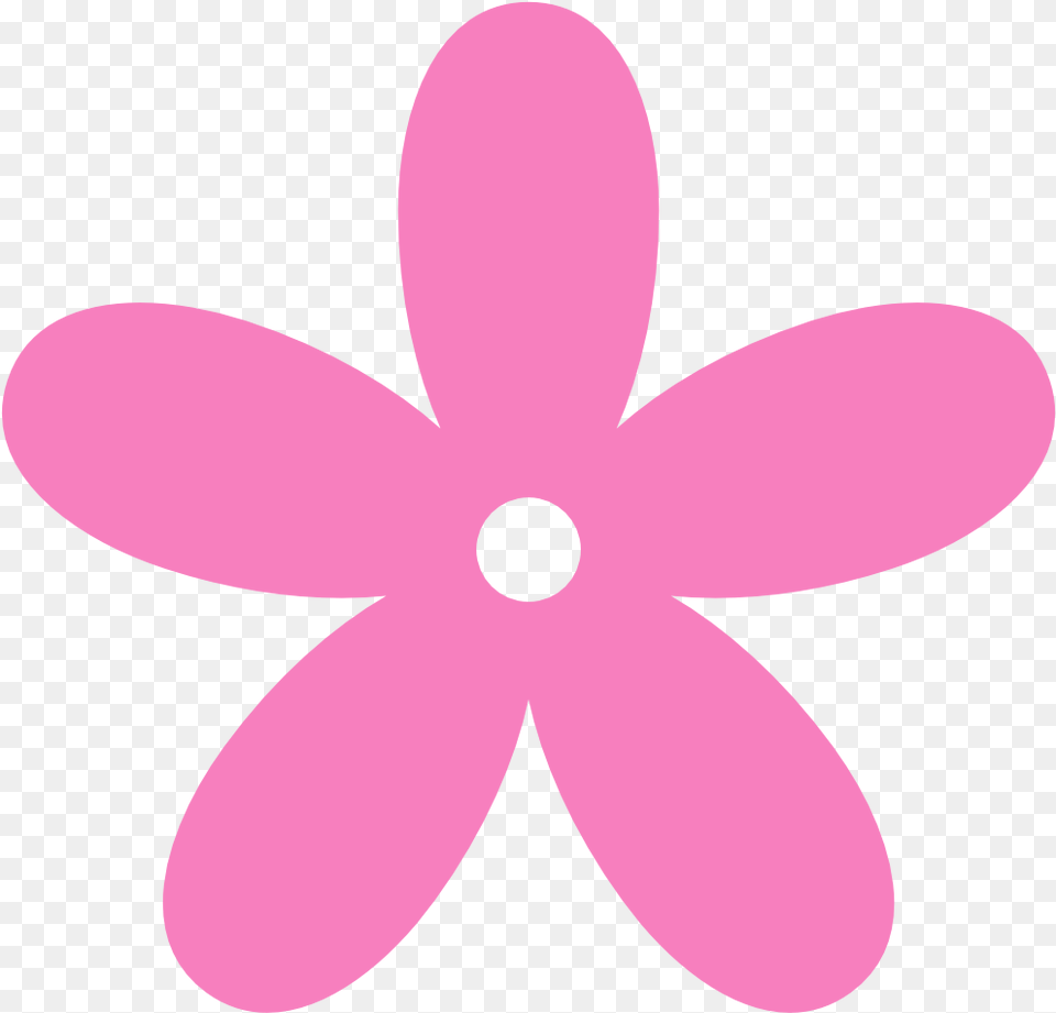 Pink Butterfly Clipart Transparent Flower Clipart, Daisy, Plant, Machine, Propeller Png Image