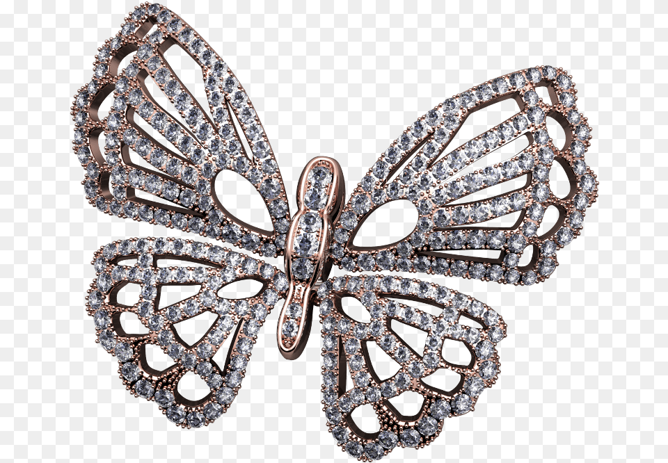 Pink Butterfly Decorative, Accessories, Brooch, Jewelry, Diamond Free Png