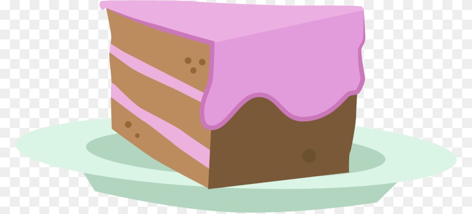 Pink Cake Slice My Little Pony Cake Cartoon, Cream, Dessert, Food, Icing Free Png Download