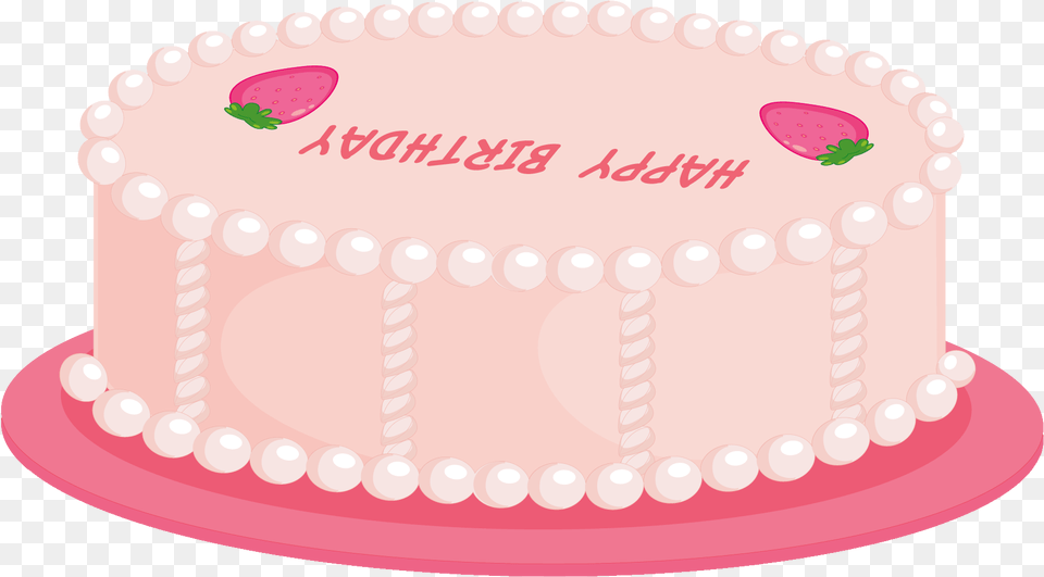 Pink Cake U0026 Clipart Download Ywd Imagens De Bolo De Aniversario Em, Birthday Cake, Cream, Dessert, Food Png