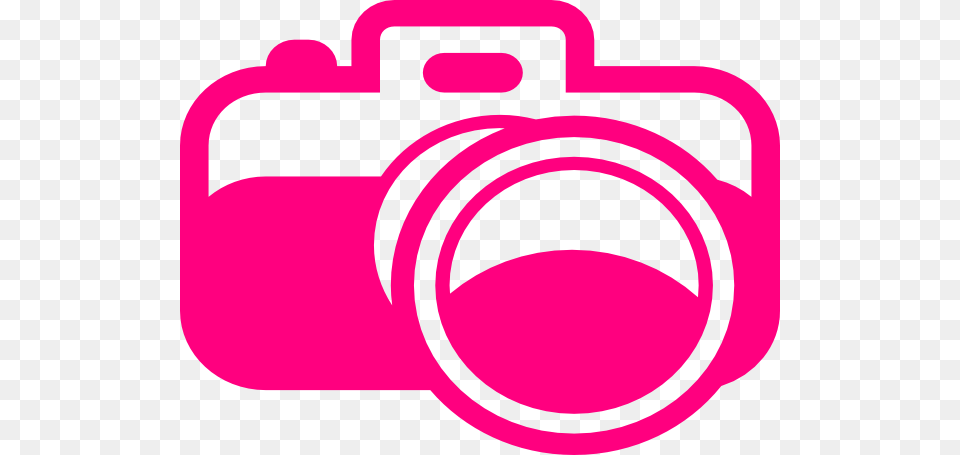 Pink Camera Clip Art, Electronics, Digital Camera, Food, Ketchup Free Png Download