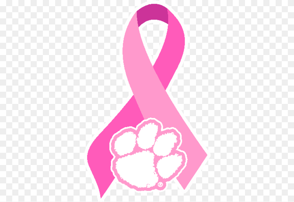 Pink Cancer Ribbon Temporary Tattoo Clip Art, Sash Free Png