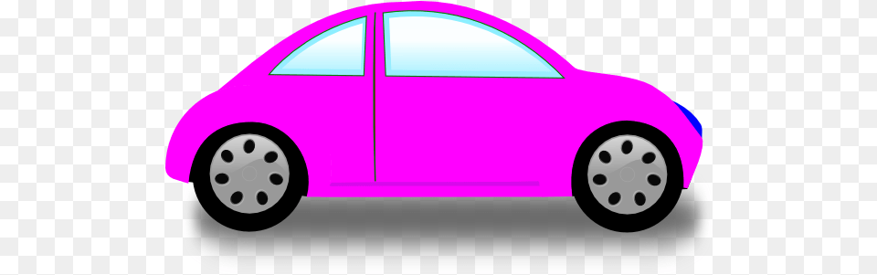 Pink Car Clip Art Vector Clip Art Online Car Clip Art, Alloy Wheel, Car Wheel, Machine, Spoke Free Png