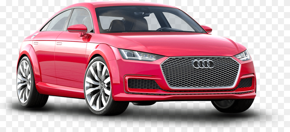 Pink Car Picture Next Gen Audi Tt, Vehicle, Transportation, Sedan, Wheel Png
