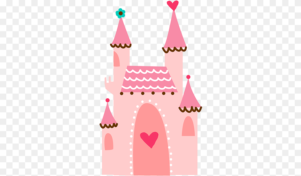 Pink Castle Clip Art, Food, Sweets, People, Person Free Png Download