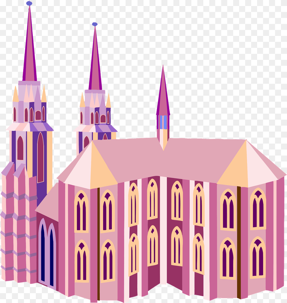 Pink Cathedral, Architecture, Building, Spire, Tower Free Png