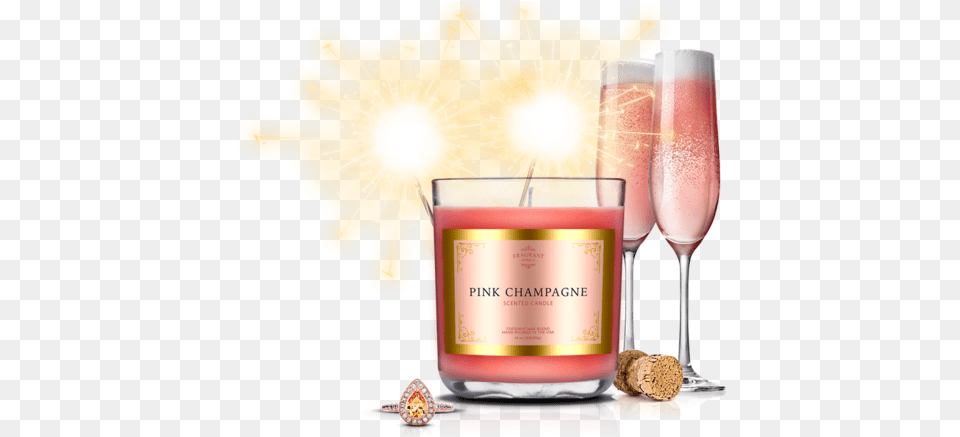 Pink Champagne Champagne, Glass, Alcohol, Wine, Liquor Png Image