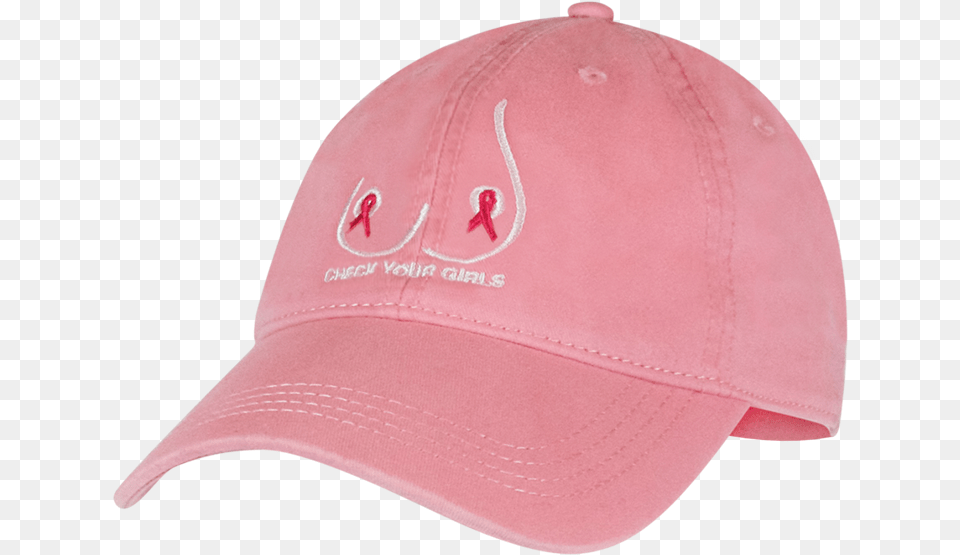 Pink Check Your Girls Baseball Cap Baseball Cap For Girls, Baseball Cap, Clothing, Hat Png