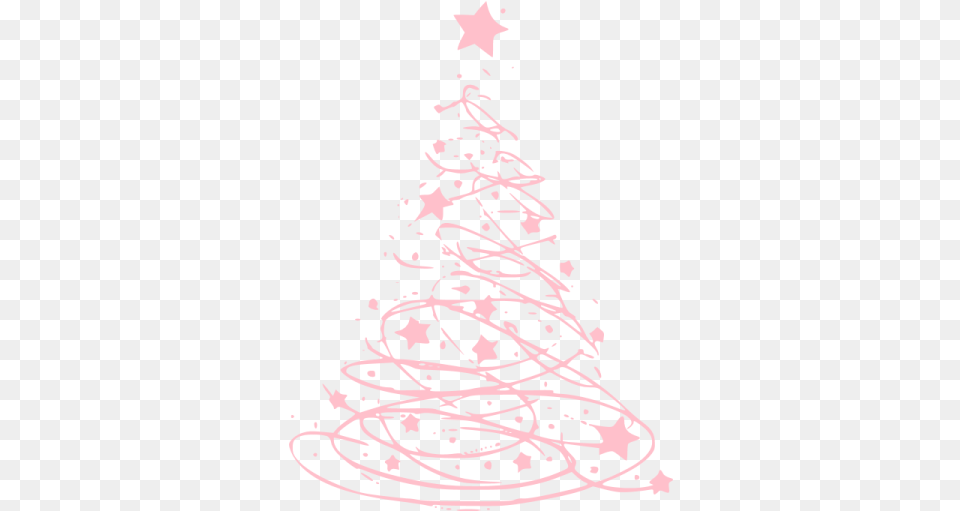 Pink Christmas 17 Icon Pink Christmas Icons Christmas Tree Pink Icon, Adult, Wedding, Person, Female Free Png Download