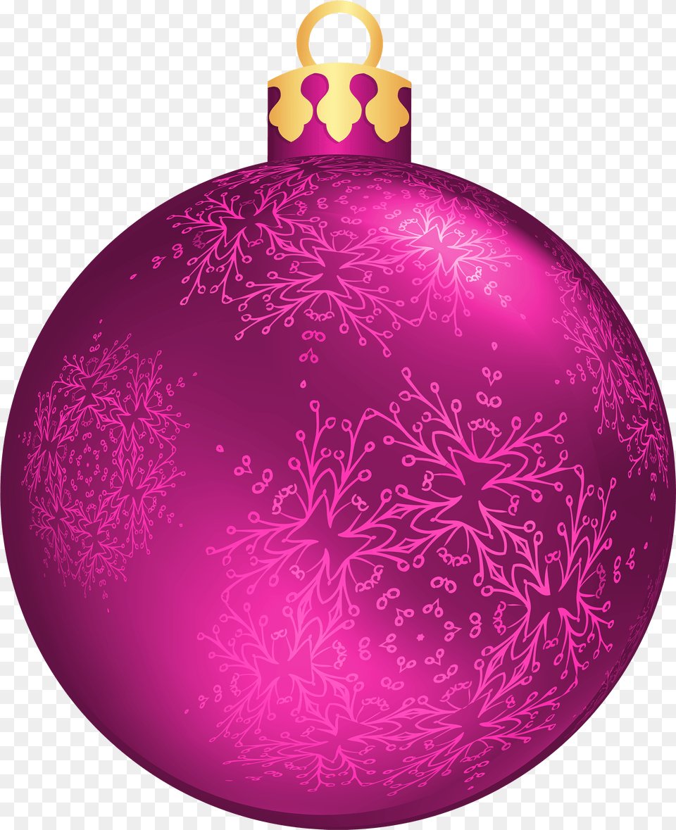 Pink Christmas Ball Clipart Pink Christmas Ball, Accessories, Purple, Lighting, Ornament Png Image