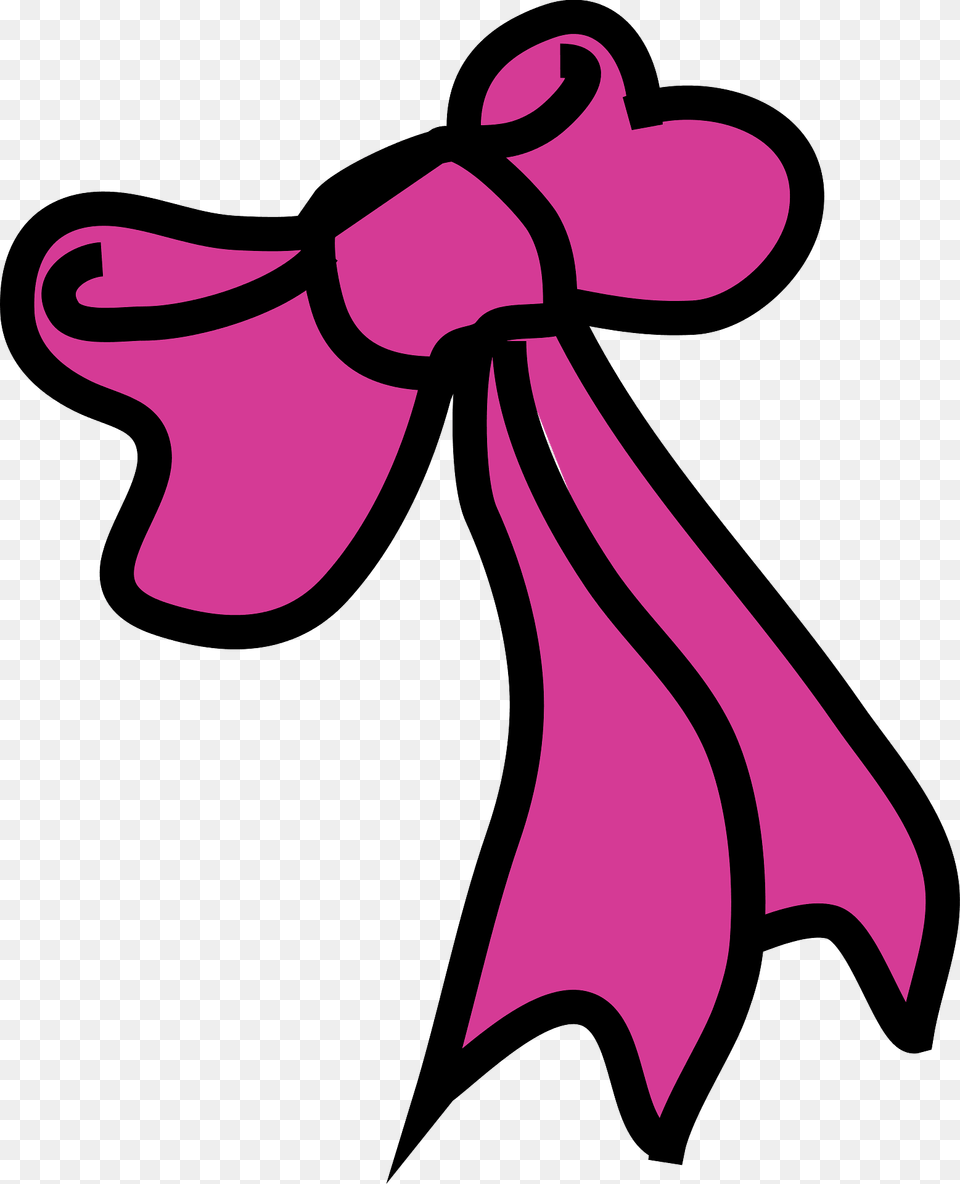 Pink Christmas Bow Clipart, Accessories, Formal Wear, Purple, Tie Free Transparent Png