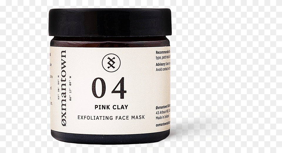 Pink Clay Exfoliating Face Mask Cosmetics, Bottle, Perfume, Aftershave Free Png Download