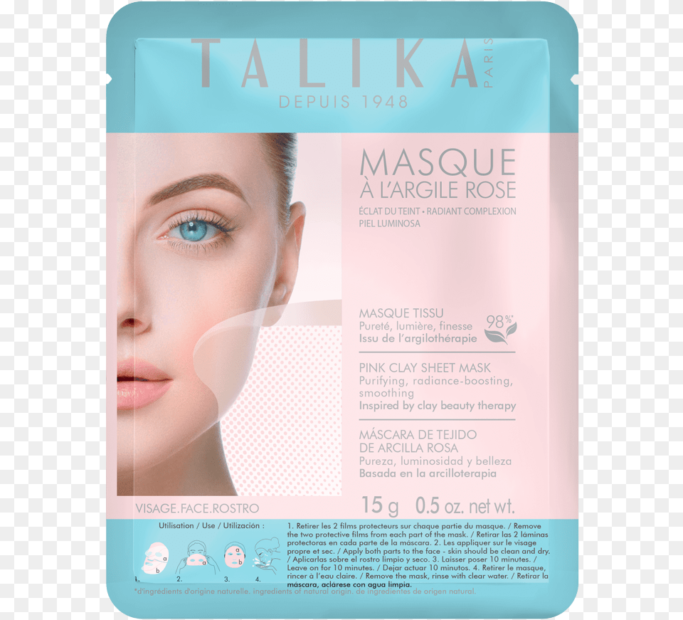 Pink Clay Mask Talika Masks, Adult, Female, Person, Woman Free Transparent Png