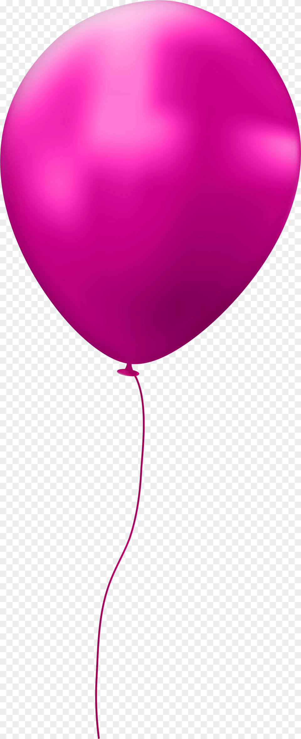 Pink Clip Art Single Balloons Background, Balloon Free Transparent Png