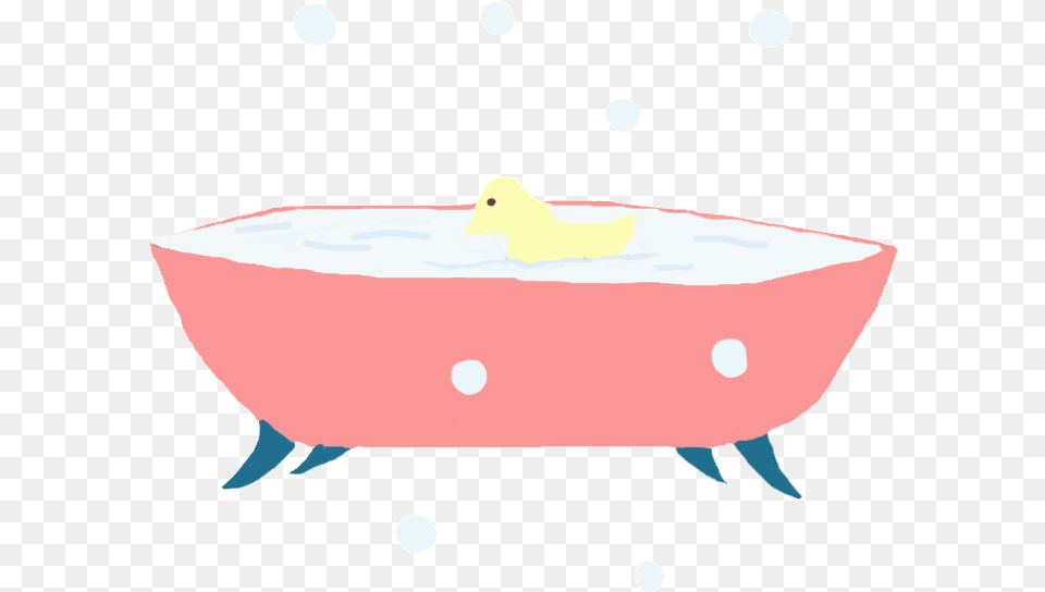 Pink Clipart Bathtub Transparent For Bathtub, Tub, Bathing, Person, Animal Png Image