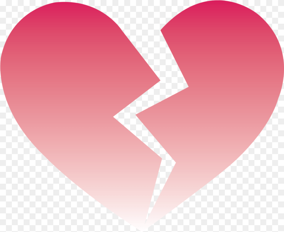 Pink Clipart Broken Heart Picture Pink Heart Broken Png