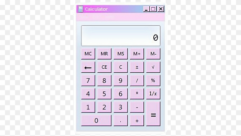 Pink Clipart Calculator Window Pc, Electronics, Scoreboard Png Image