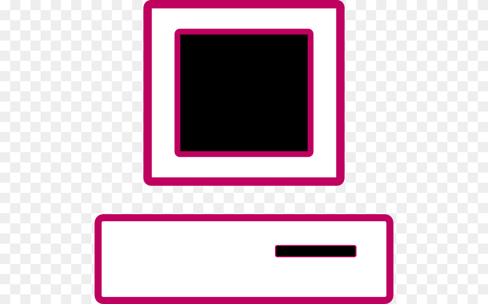 Pink Clipart Computer, Electronics, Pc Free Transparent Png