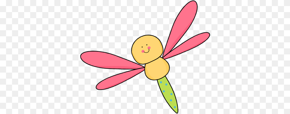Pink Clipart Dragonfly Cute Dragonfly Clipart, Animal, Insect, Invertebrate, Appliance Png Image