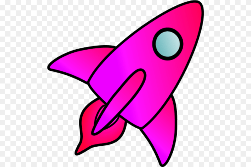 Pink Clipart Rocket, Purple, Animal, Sea Life, Art Png