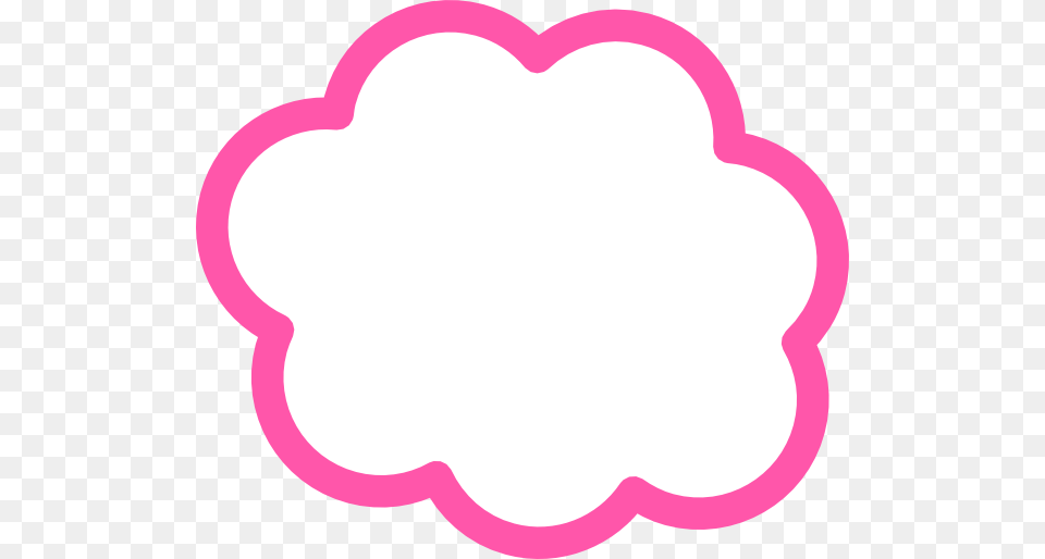 Pink Cloud Clip Art Clip Art, Sticker, Food, Ketchup Free Png