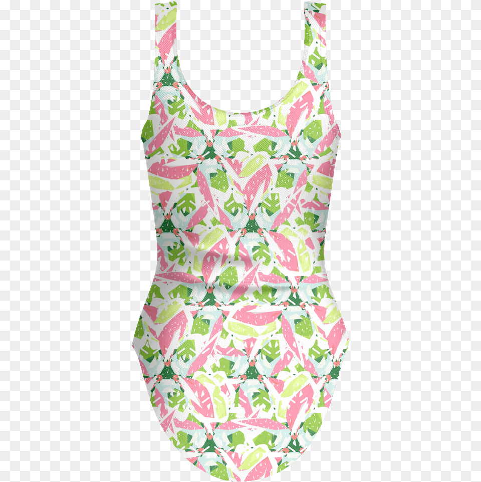 Pink Clouds Swimsuit, Blouse, Clothing, Tank Top, Skirt Png Image