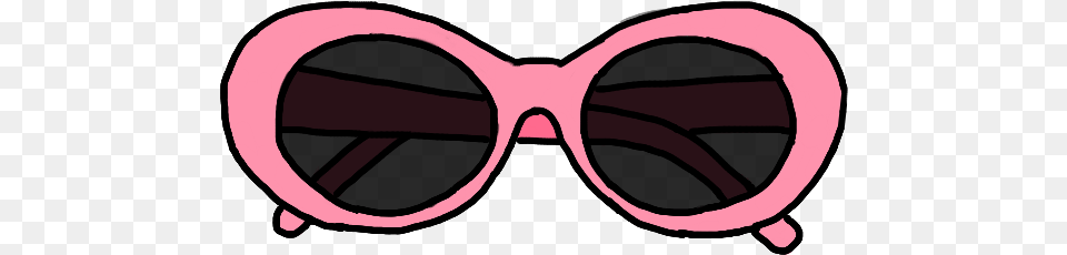 Pink Clout Goggles Pastel Pastelpink Trendy Glasse Clip Art, Accessories, Glasses, Sunglasses Png Image