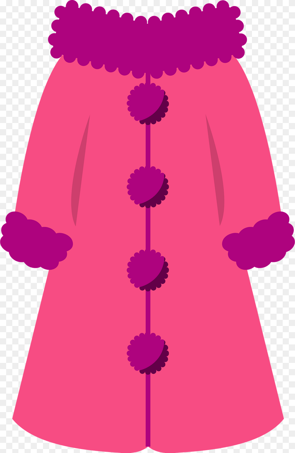 Pink Coat Clipart, Blouse, Clothing, Child, Female Free Transparent Png