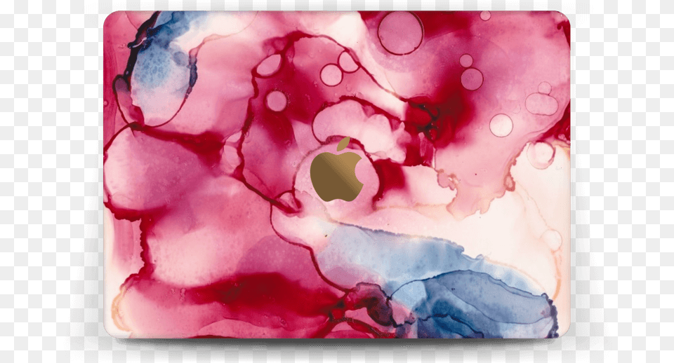 Pink Color Splash Skin Macbook 12 Watercolor Paint, Flower, Petal, Plant, Art Free Png