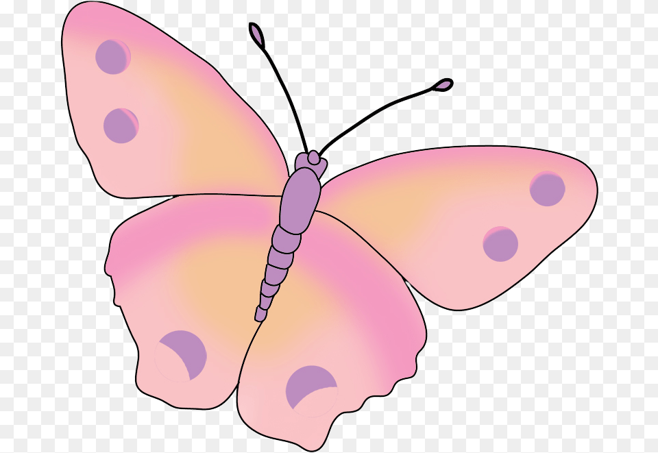 Pink Colored Butterfly Beautiful Light Pink Butterfly, Animal, Appliance, Ceiling Fan, Device Free Png