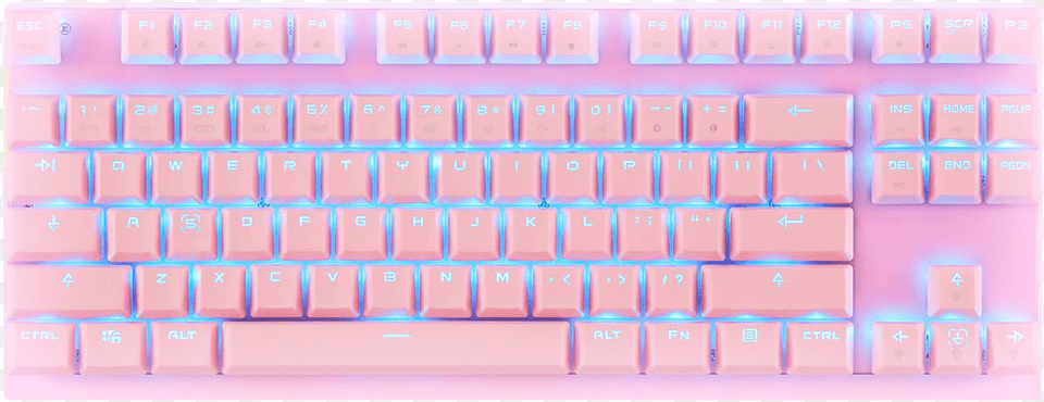 Pink Computer Keyboard, Computer Hardware, Computer Keyboard, Electronics, Hardware Free Transparent Png