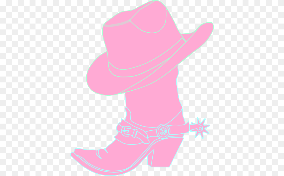 Pink Cowgirl Hat Clip Art, Clothing, Cowboy Hat, Baby, Person Free Transparent Png