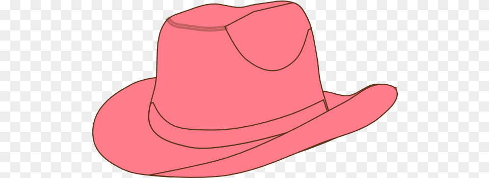 Pink Cowgirl Hat Clipart Pink Cowboy Hat Clipart, Clothing, Cowboy Hat, Hardhat, Helmet Png Image