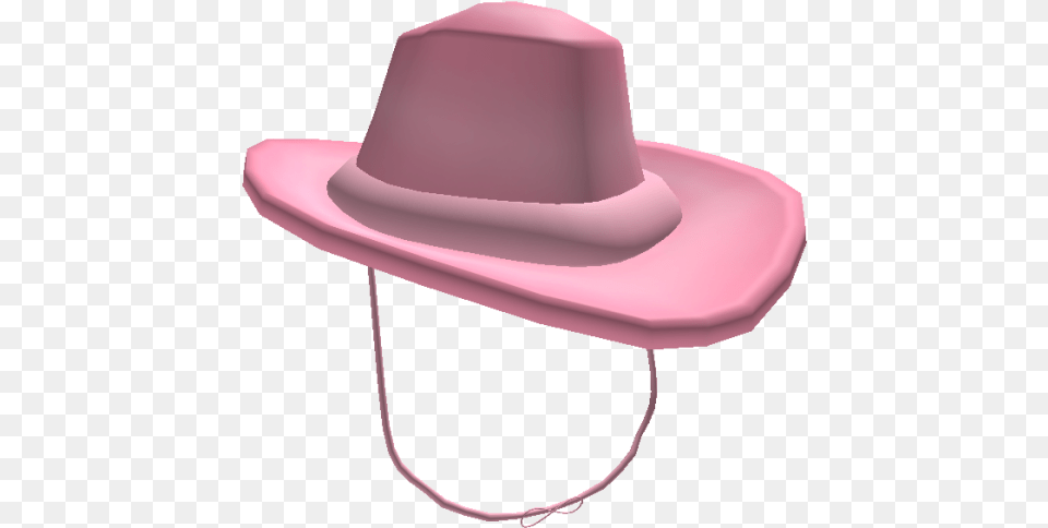 Pink Cowgirl Hat Roblox Wikia Fandom Transparent Cowgirl Hat Pink, Clothing, Cowboy Hat Png