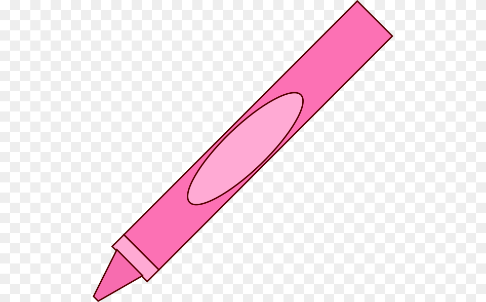 Pink Crayon Clip Art, Blade, Razor, Weapon Free Png Download