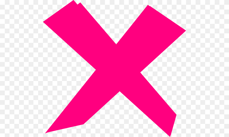 Pink Cross Clip Art, Symbol, Rocket, Weapon, Logo Free Png Download