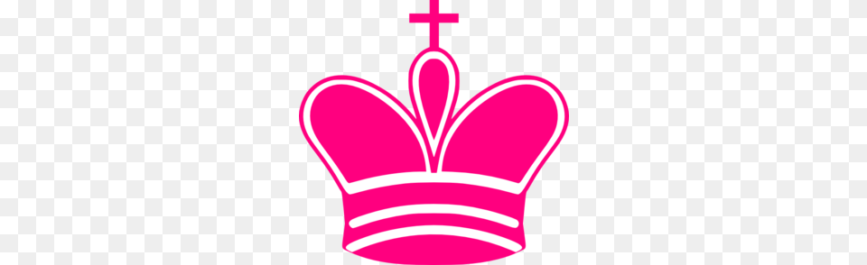 Pink Crown Clip Art, Accessories, Jewelry, Cross, Symbol Free Png Download