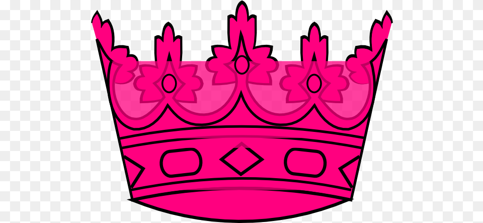 Pink Crown Clip Art Magenta Crown, Accessories, Jewelry, Dynamite, Weapon Png Image