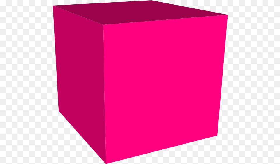 Pink Cube 3d Background Pink Box Clipart Free Png