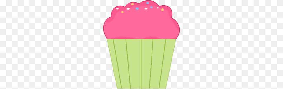 Pink Cupcake Clip Art Image, Cake, Cream, Dessert, Food Free Transparent Png