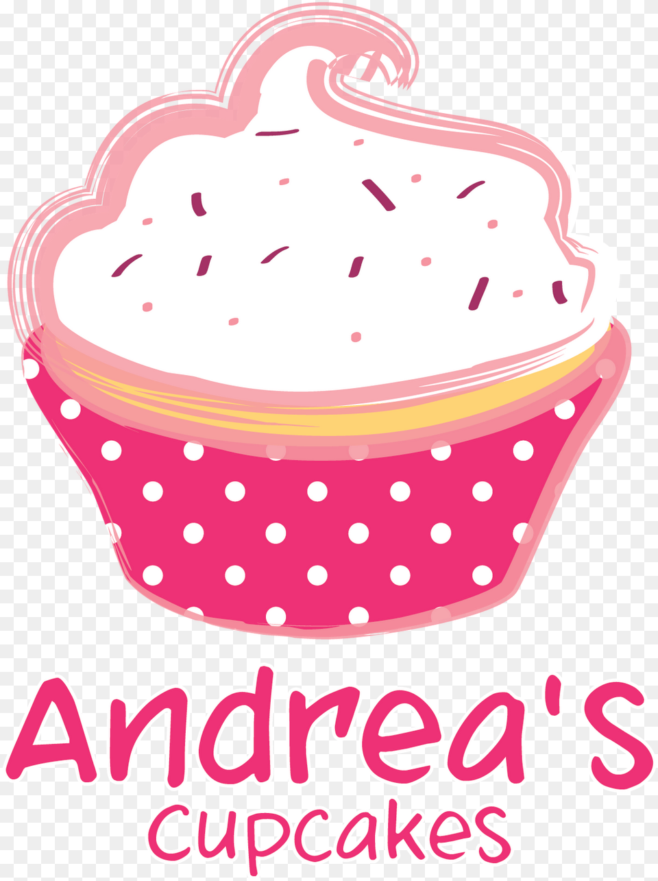 Pink Cupcake Logo, Birthday Cake, Cake, Cream, Dessert Png Image