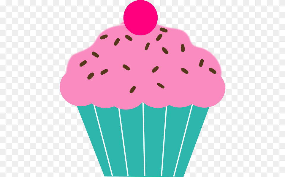 Pink Cupcake Svg Clip Arts 558 X 595 Px, Cake, Cream, Dessert, Food Free Transparent Png
