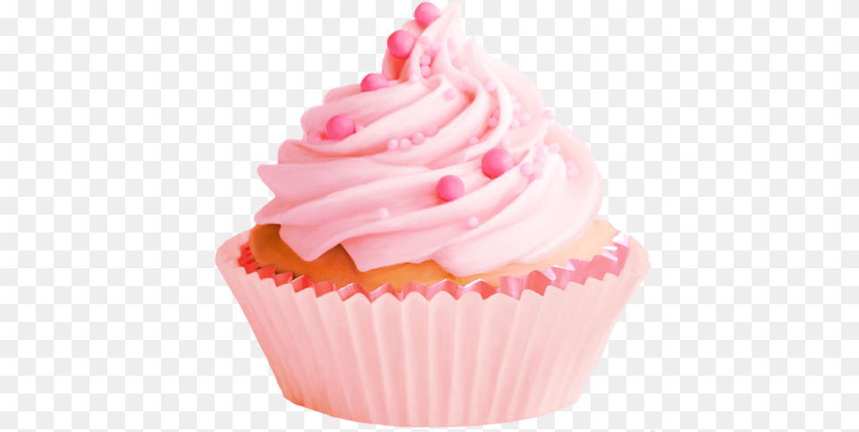 Pink Cupcakes Image Library Birthday Quote For Little Girl, Cake, Cream, Cupcake, Dessert Free Transparent Png