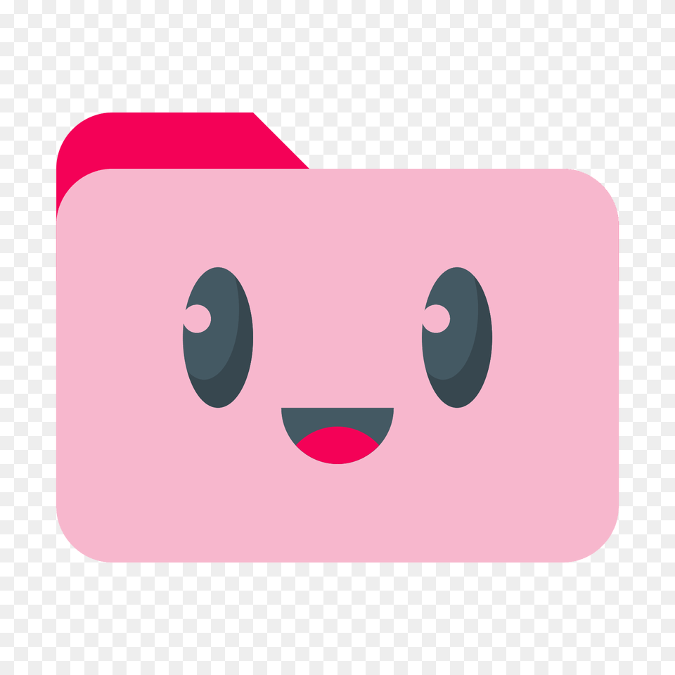 Pink Cute Folder Icon Free Png