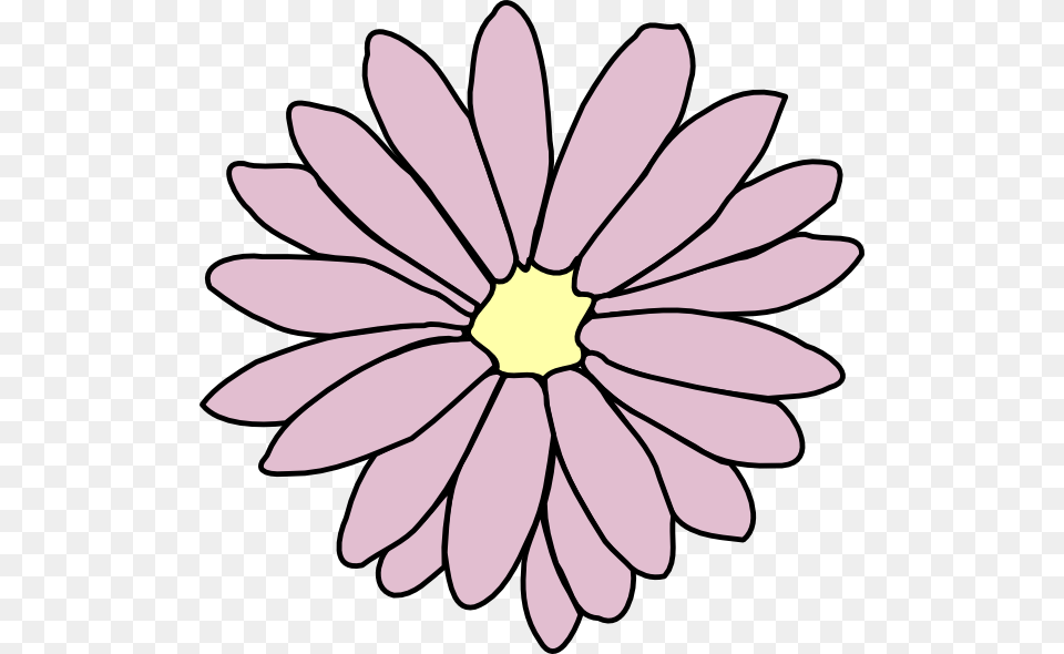 Pink Daisy Clip Art, Dahlia, Flower, Plant, Petal Free Png Download