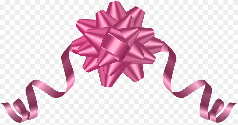 Pink Deco Bow Clip, Art, Graphics Free Transparent Png