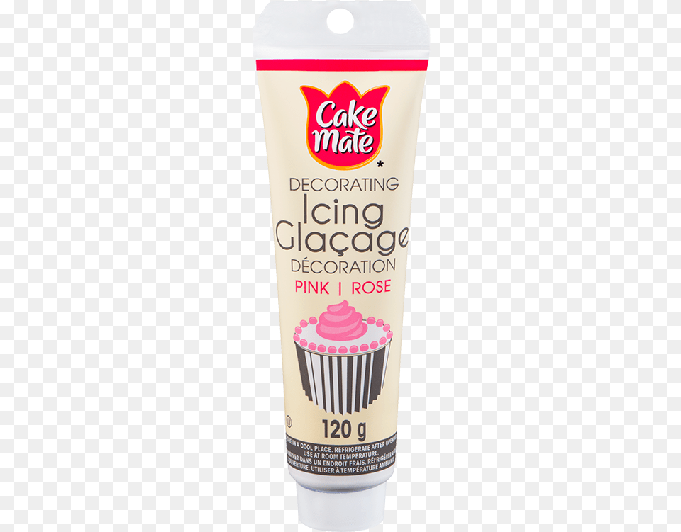 Pink Decorating Icing Lip Gloss, Cream, Dessert, Food, Ketchup Png Image