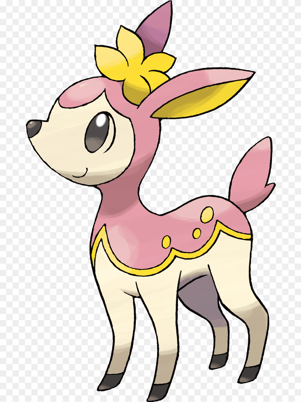 Pink Deer Pokemon, Animal, Mammal, Wildlife, Baby Free Transparent Png